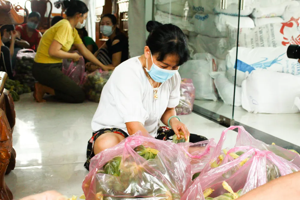 Hai chuyến hàng trị giá 700 triệu đồng của một gia đình ở Quảng Ngãi ủng hộ người dân TPHCM ảnh 2