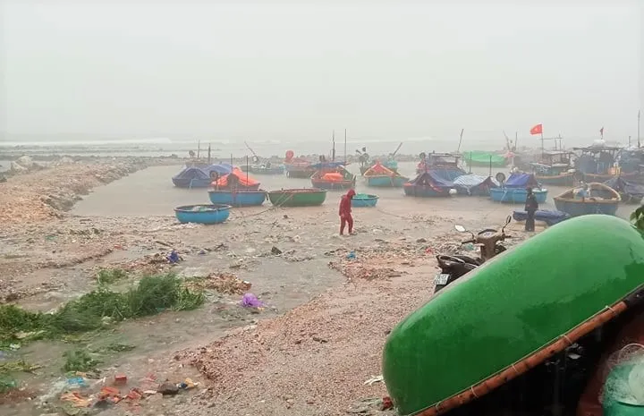 Quảng Ngãi cấm tàu thuyền ra khơi từ 11 giờ ngày 23-9  ảnh 1