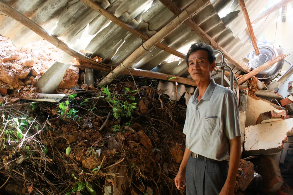 Quảng Ngãi: Hiểm họa sạt lở núi ở thị trấn Châu Ổ ảnh 2