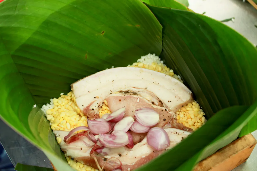 Chiến sĩ Cảnh sát biển gói bánh chưng đón Tết Nguyên đán Nhâm Dần  ảnh 10