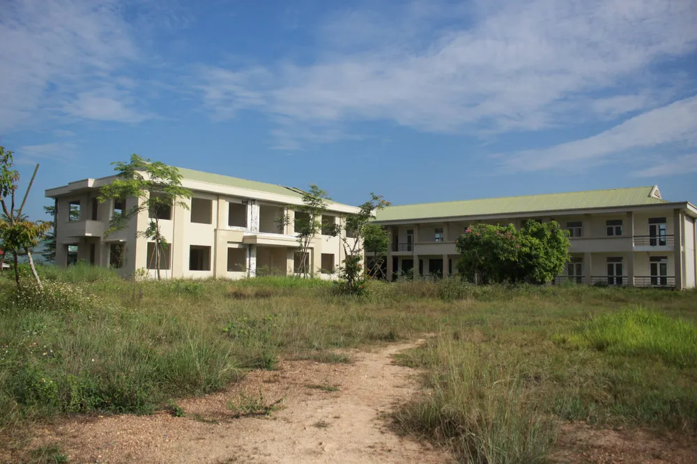 Trung tâm dạy nghề kiểu mẫu ở Quảng Ngãi xây 10 năm chưa xong ảnh 1