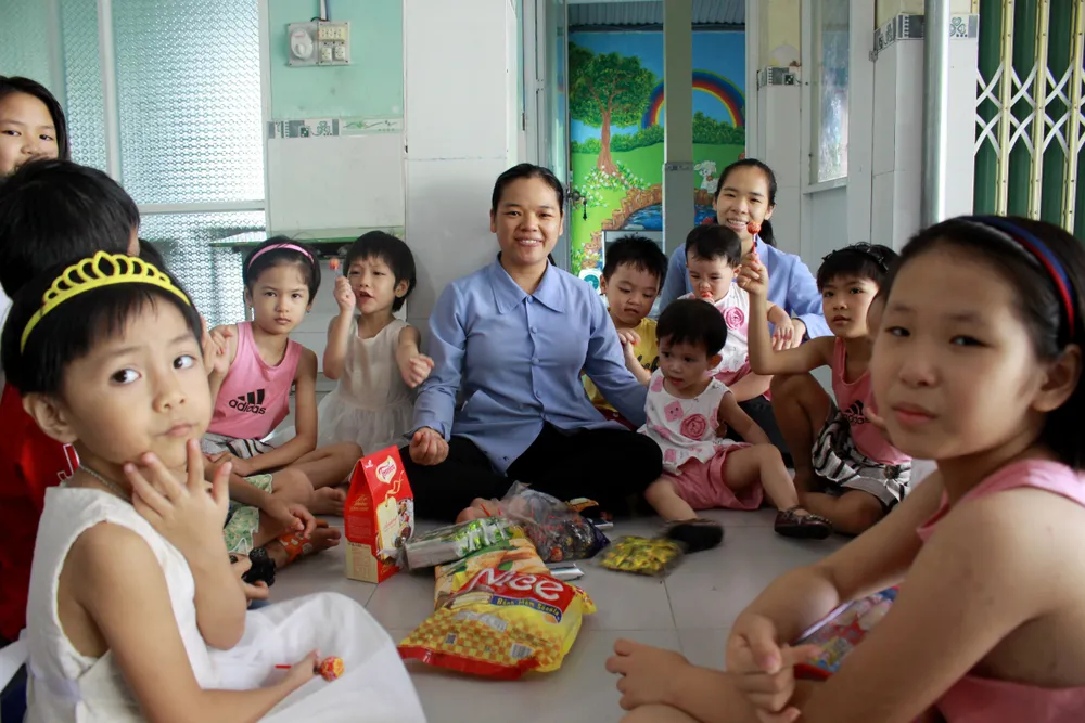 Mái ấm tình thương của trẻ mồ côi ảnh 1