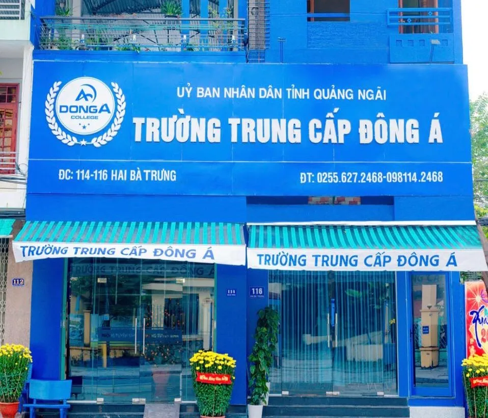 Đình chỉ tuyển sinh đối với trường Trung cấp Đông Á ở Quảng Ngãi ảnh 1