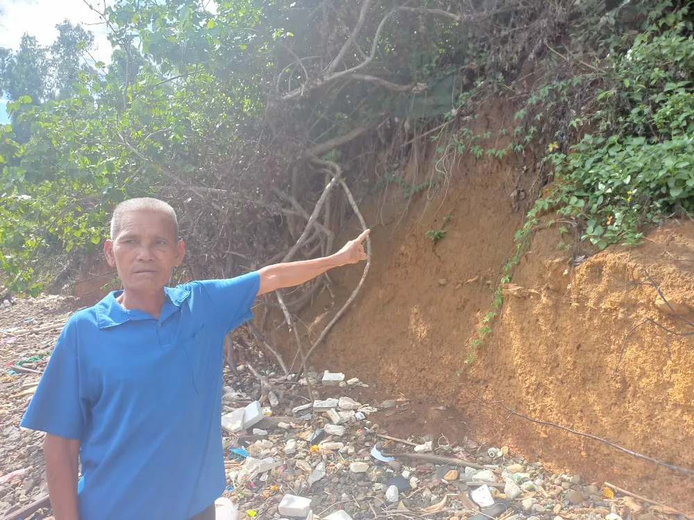 Quảng Ngãi: Hàng chục hộ dân bất an sống cạnh đồi núi sạt lở An Vĩnh ảnh 3