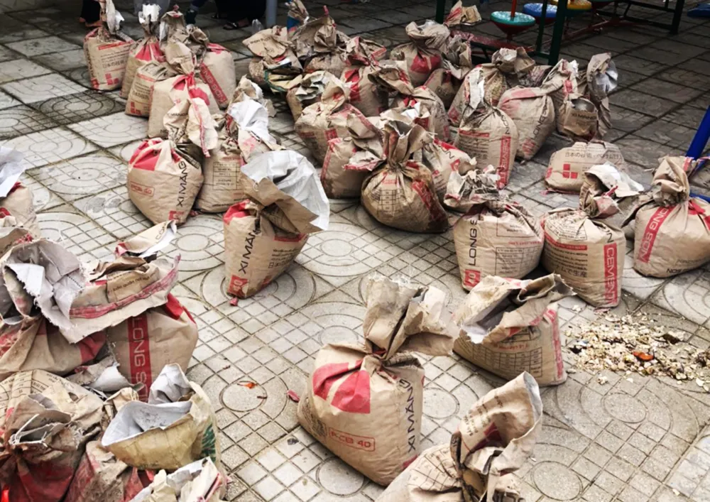 Đảo Lý Sơn tất bật chủ động ứng phó bão Noru ảnh 3