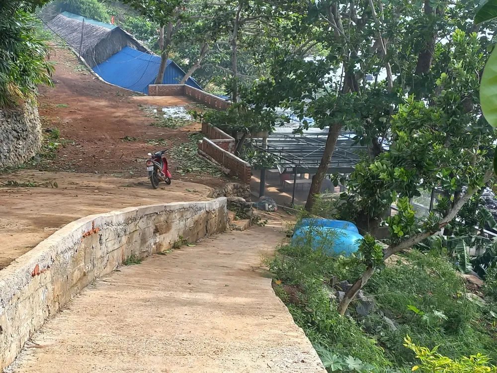 Vụ xây dựng trái phép tại danh thắng Ba Làng An, chỉ mới tháo dỡ nhà để xe ảnh 2