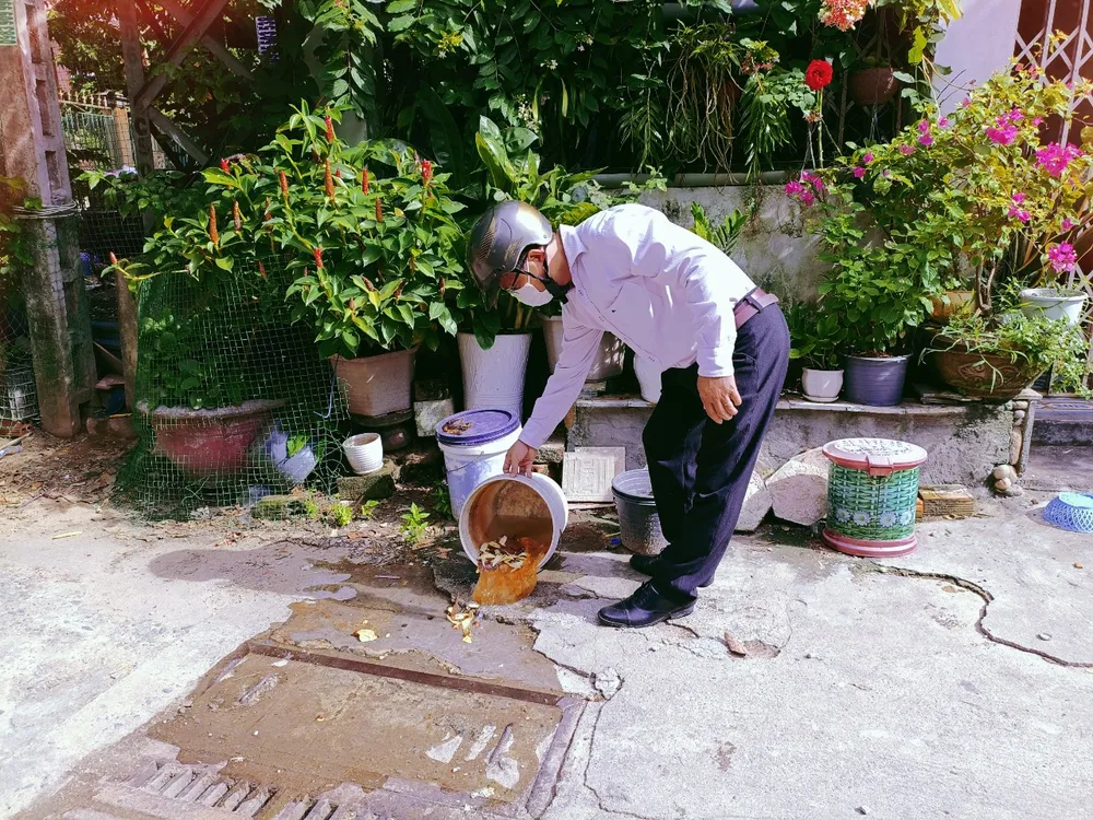 Sốt xuất huyết tại Quảng Ngãi tăng 4,3 lần ảnh 1