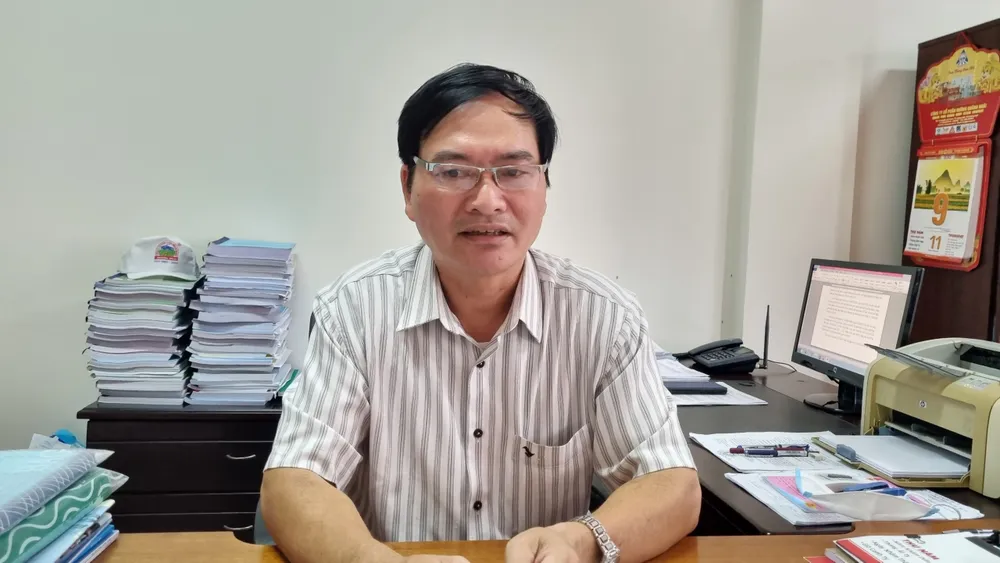 Ông Nguyễn Văn Thành, Giám đốc Sở KH-CN bị tố cáo có hành vi vi phạm pháp luật.