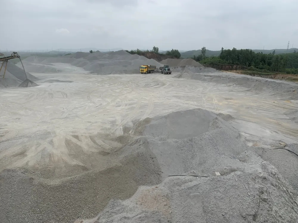 Sở Xây dựng Quảng Ngãi đề xuất sử dụng đá mi bụi để giải quyết khan hiếm cát xây dựng Sở Xây dựng Quảng Ngãi đề xuất sử dụng đá mi bụi để giải quyết khan hiếm cát xây dựng