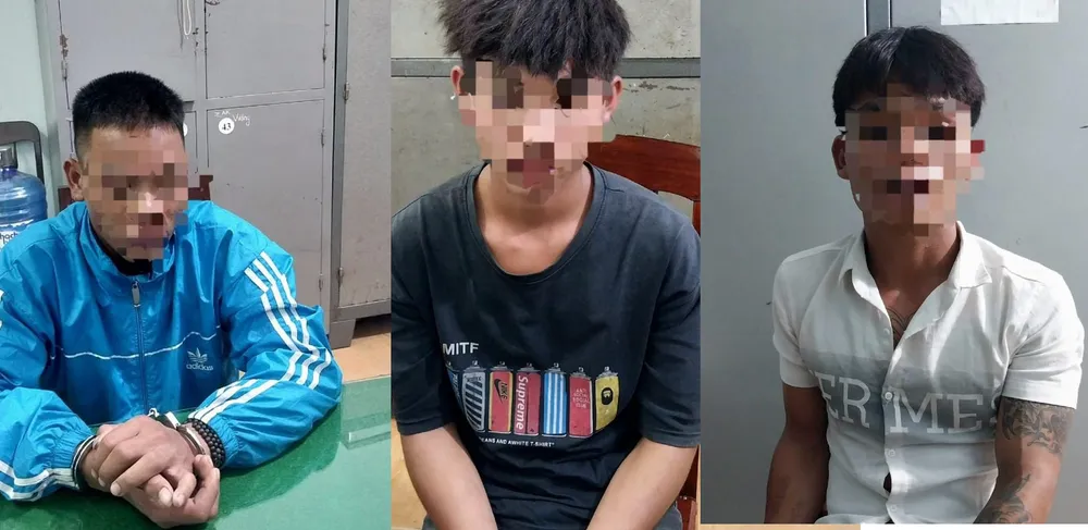 Các đối tượng gồm Đinh Văn D., Đinh Văn P. và Đinh Văn Ph. Các đối tượng gồm Đinh Văn D., Đinh Văn P. và Đinh Văn Ph.