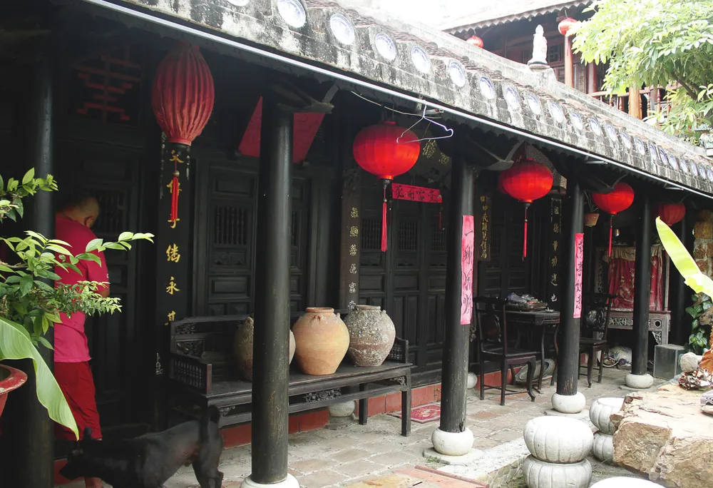 Nét kiến trúc cổ xưa được lưu giữ trọn vẹn. Ảnh: NGUYỄN TRANG