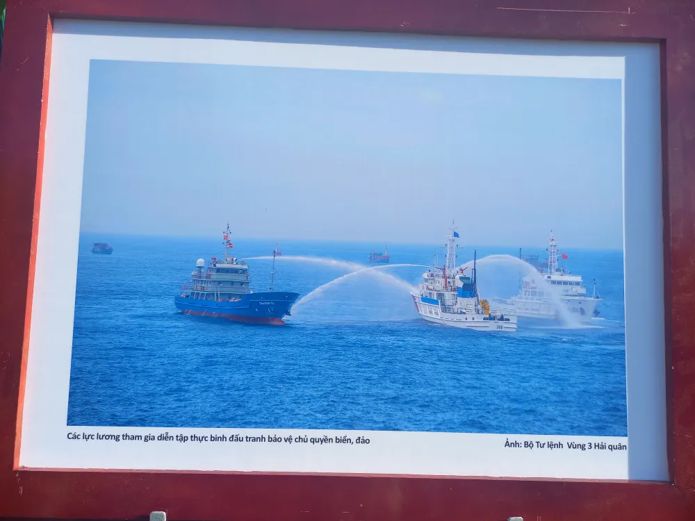 Một tác phẩm của Bộ Tư lệnh Vùng 3 Hải quân