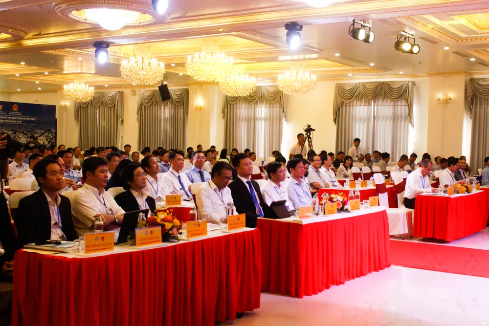 Các đại biểu tham dự hội nghị. Ảnh: NGUYỄN TRANG