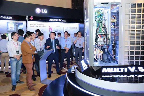 LG ra mắt điều hòa trung tâm Multi V5  ảnh 1