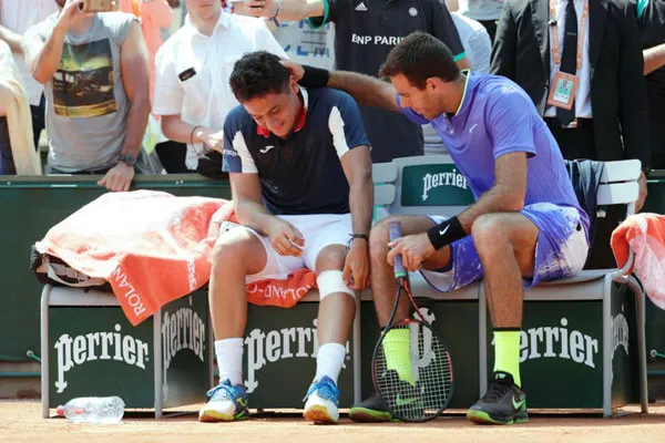 Tinh thần thượng võ của Del Potro ảnh 1