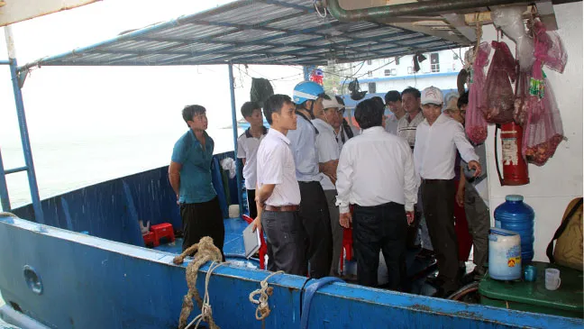 Đơn vị chuyên ngành vào cuộc thẩm định chất lượng tàu vỏ thép NĐ-67 ảnh 1