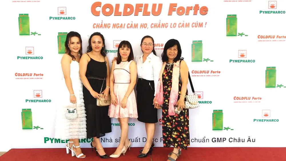 Pymepharco tổ chức hội nghị “Khách hàng vàng Coldflu Forte” ảnh 2
