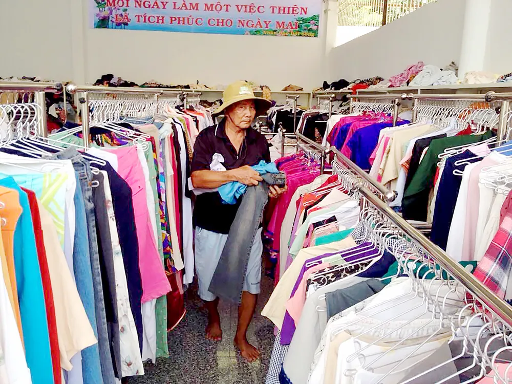 “Cửa hàng 0 đồng” ở huyện nghèo  ảnh 1