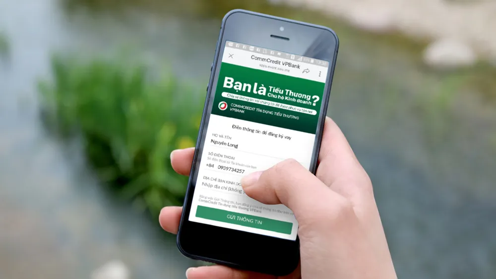 Ra mắt cổng thông tin kết nối ngân hàng với tiểu thương  ​ ảnh 1