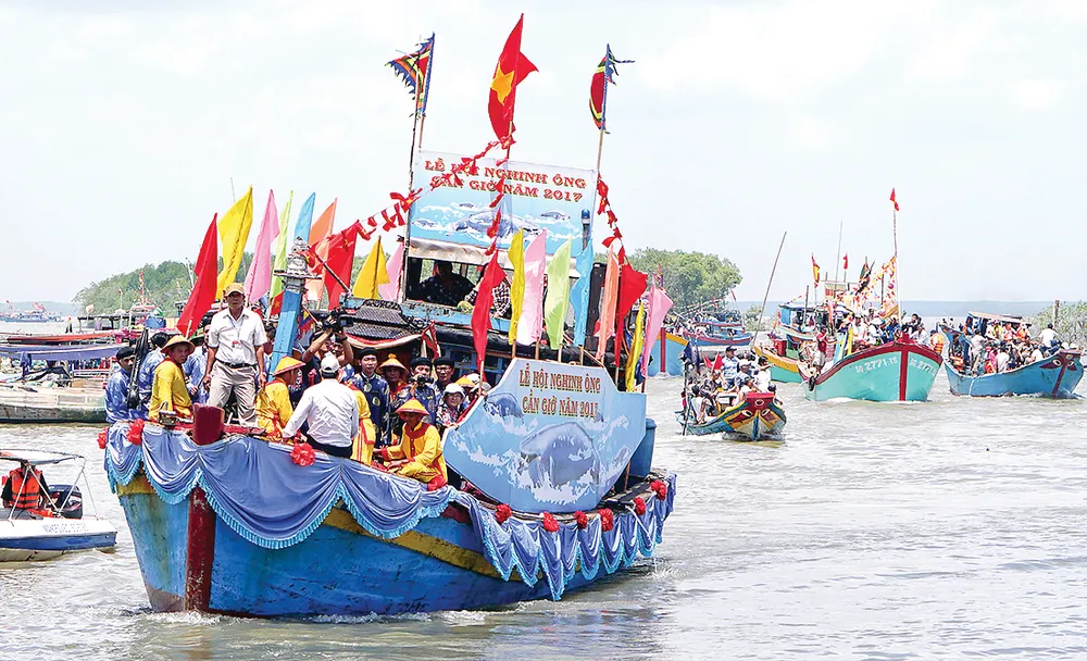 Rộn ràng Lễ hội Nghinh Ông Cần Giờ ảnh 2