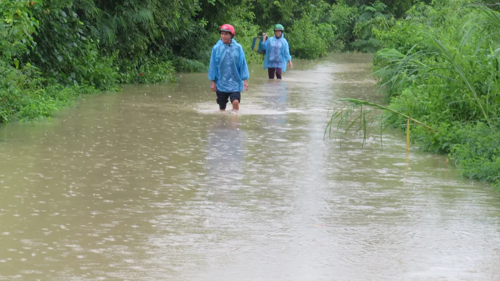 Phú Yên: Gần 2.000 người chạy lũ trong đêm, 1 người chết ảnh 1