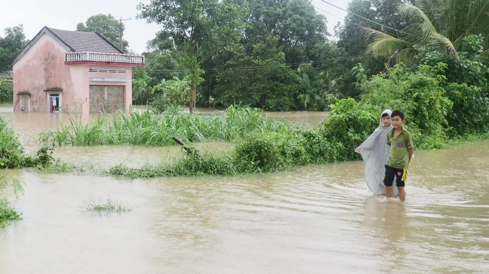 Phú Yên: Gần 2.000 người chạy lũ trong đêm, 1 người chết ảnh 2
