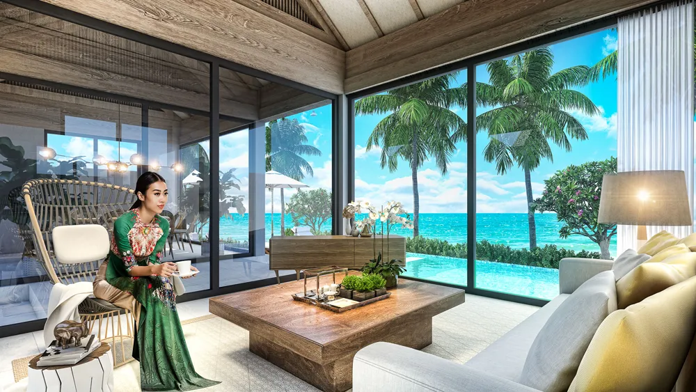  “Sen vàng” của NTK Đỗ Trịnh Hoài Nam tỏa hương ở Nam đảo Phú Quốc ảnh 3