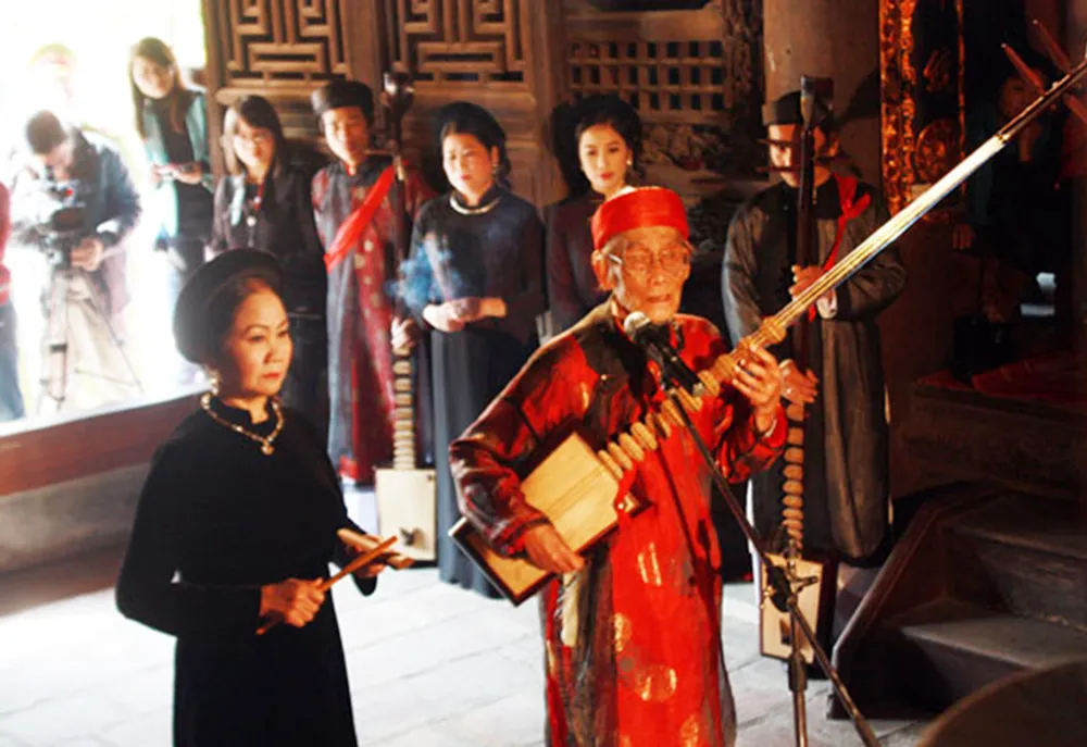 Bảo tồn di sản ca trù: Nhiều tín hiệu vui ảnh 1