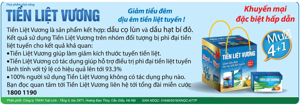 Loại bỏ phì đại tiền liệt tuyến, an vui tuổi già ảnh 2