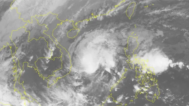 ​Bão số 1 suy yếu thành áp thấp nhiệt đới ảnh 2