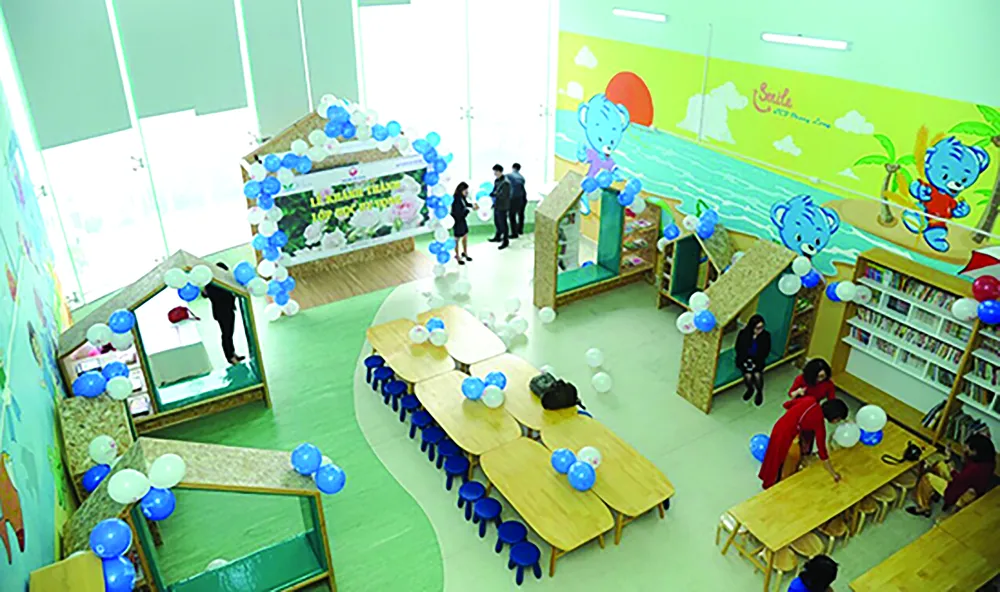 SCB chung tay xây dựng lớp học Hy Vọng ảnh 4