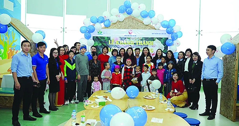 SCB chung tay xây dựng lớp học Hy Vọng ảnh 1