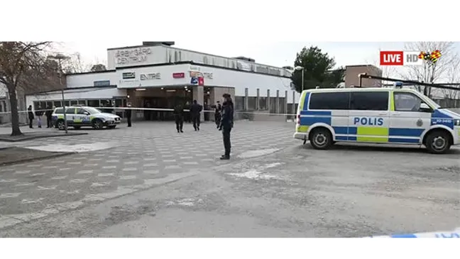 Nổ tại ga tàu điện ngầm ở thủ đô Thụy Điển ảnh 1