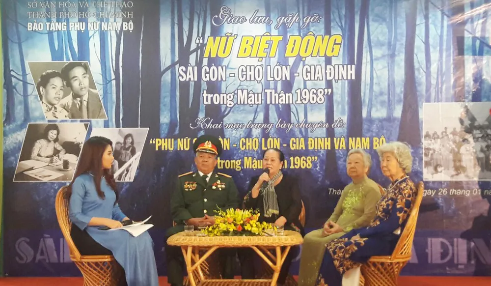 Giao lưu, gặp gỡ nữ biệt động Sài Gòn - Chợ Lớn - Gia Định ảnh 1