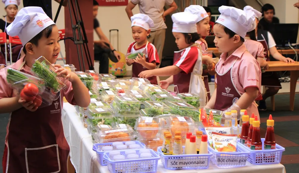 Tìm ra Quán quân cuộc thi “Khi bé vào bếp” ảnh 1