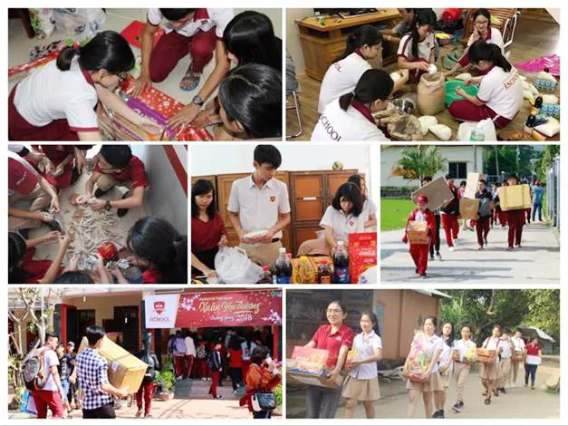 Thầy trò iSchool đong đầy hơi ấm tình người với Xuân yêu thương 2018 ảnh 1