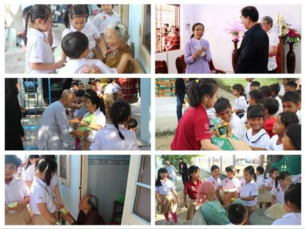 Thầy trò iSchool đong đầy hơi ấm tình người với Xuân yêu thương 2018 ảnh 4