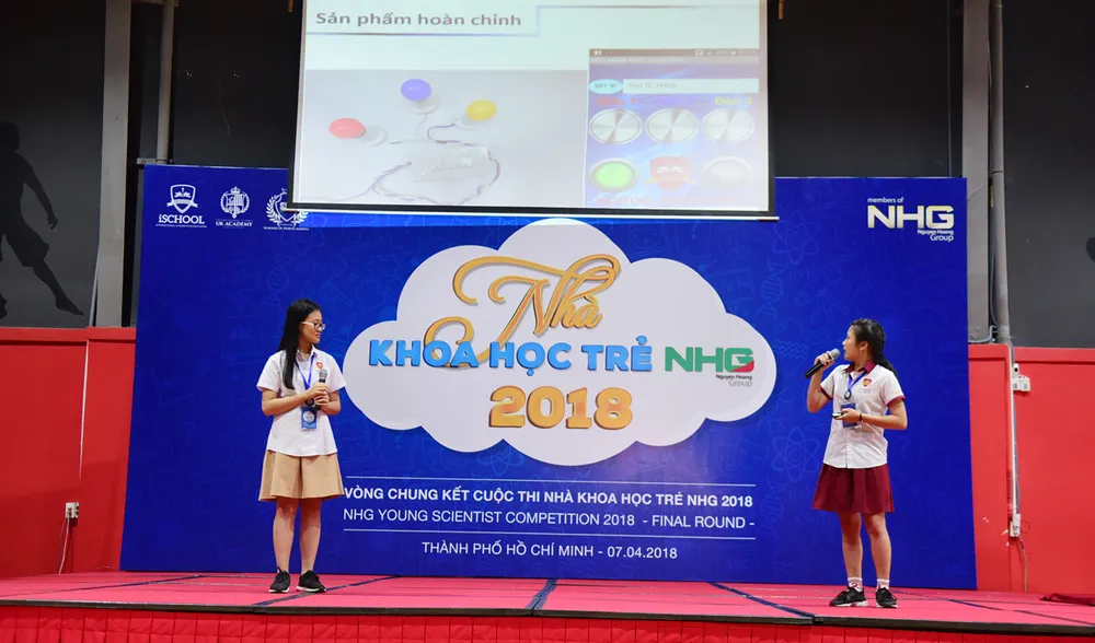 Sôi nổi vòng chung kết Hội thi Nhà khoa học Trẻ NHG 2018 ảnh 6