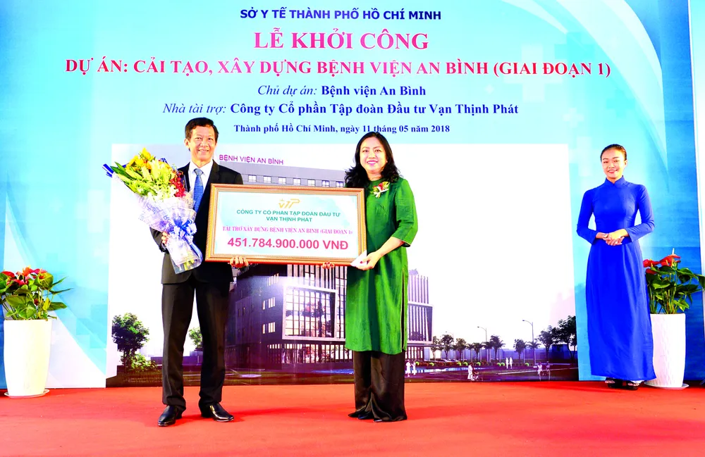 Tài trợ không hoàn lại hơn 451 tỷ đồng nâng cấp Bệnh viện An Bình  ảnh 1