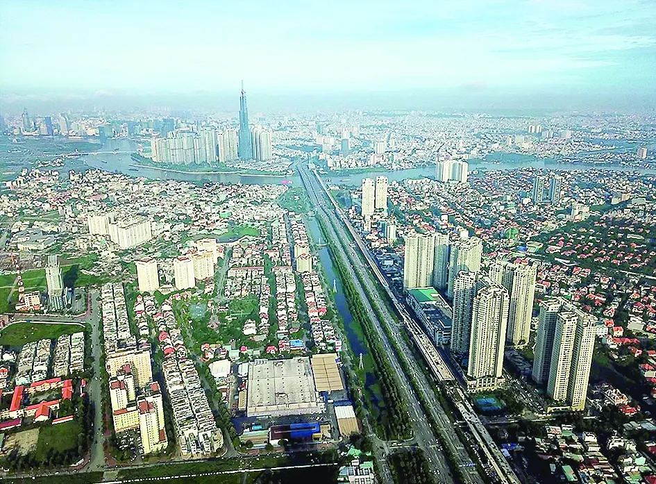 Ngắm thành phố lung linh từ trên cao ảnh 1