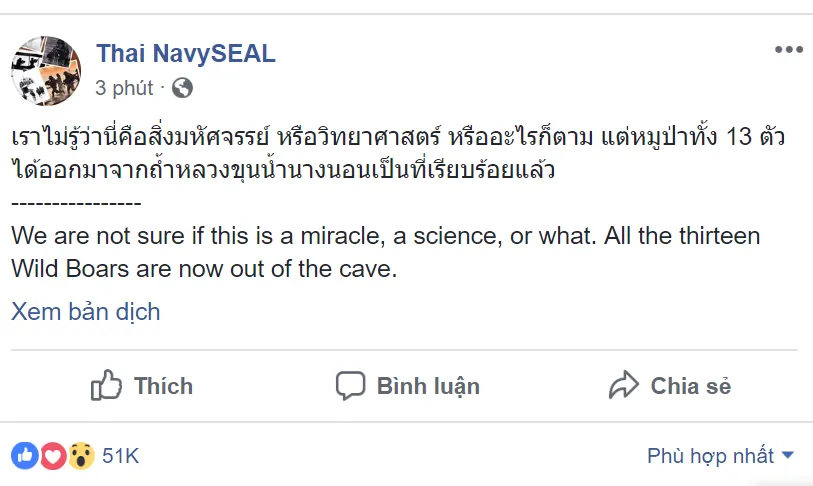 Tất cả 13 thành viên đội bóng “nhí” Thái Lan đã được giải cứu, HLV 25 tuổi ra sau cùng ảnh 1