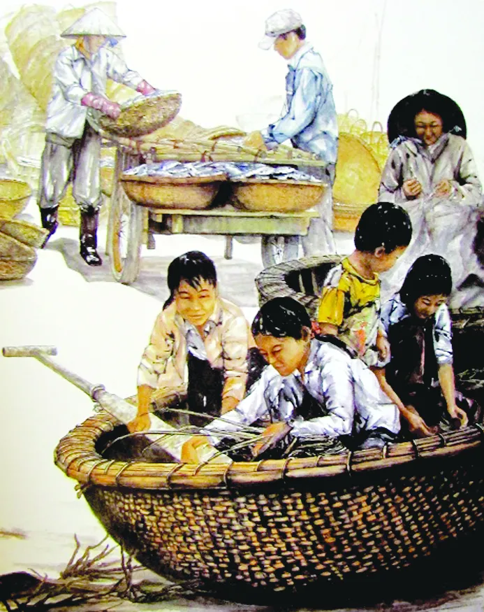 Họa sĩ Trần Văn Hải: Dấu ấn riêng từ tranh thủy mặc ảnh 1