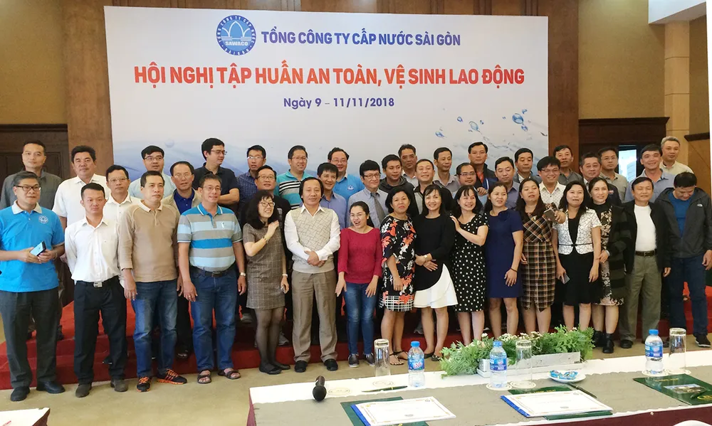 Các học viên tham dự lớp tập huấn