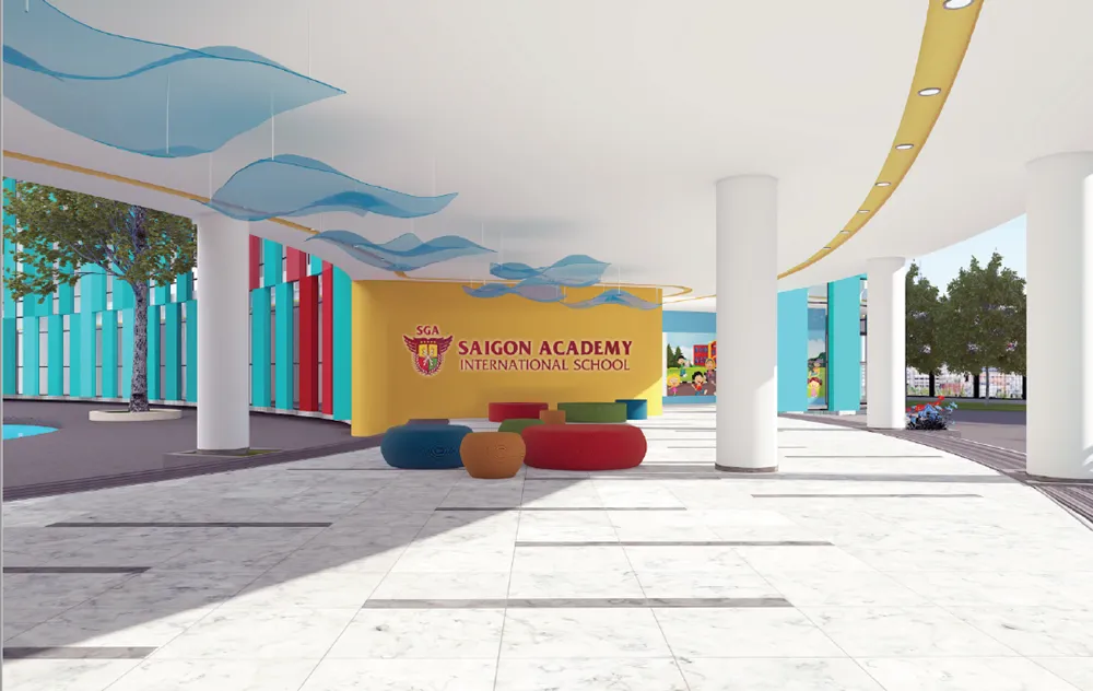 Cất nóc toàn dự án Thành phố giáo dục quốc tế IEC Quảng Ngãi ảnh 7