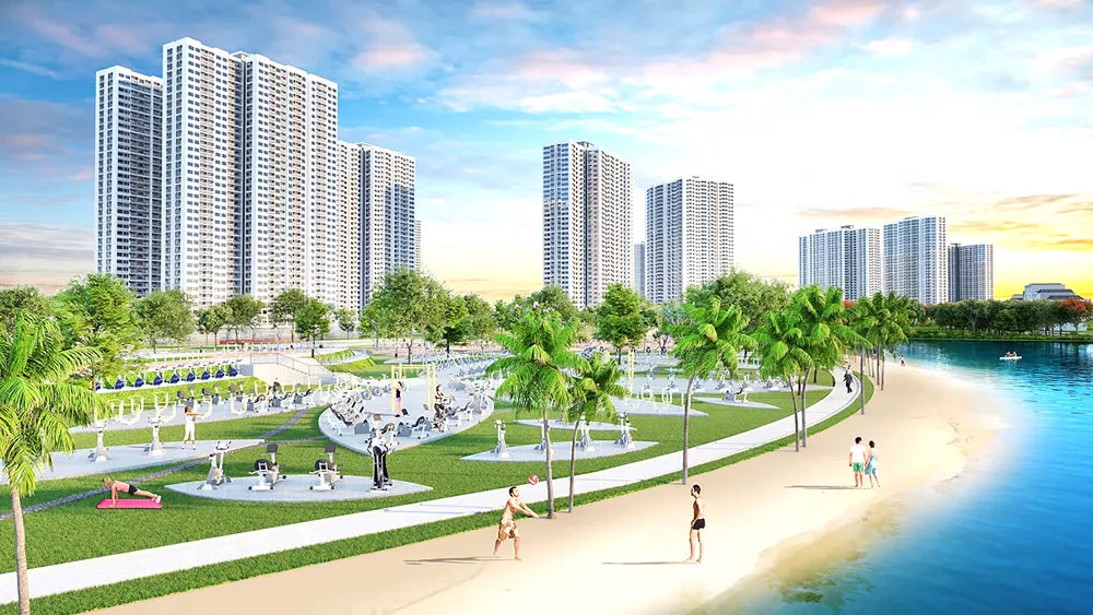 Phối cảnh Vin Đại Mỗ Khu 1