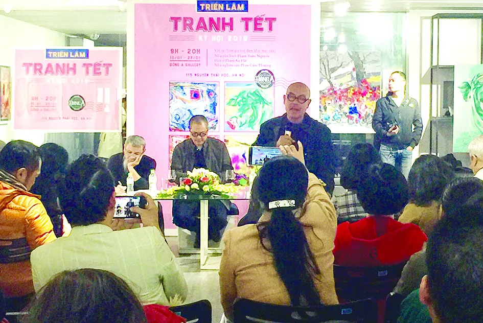 Thú chơi tranh tết đang trở lại ảnh 1