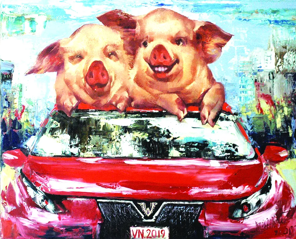 Thú chơi tranh tết đang trở lại ảnh 2