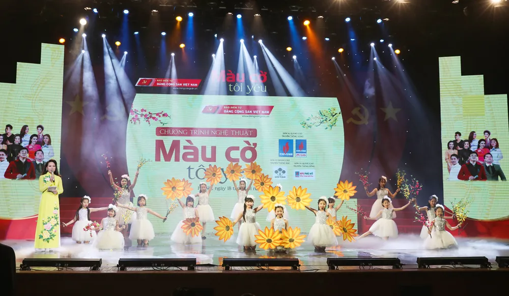 Hùng tráng khúc ca về Đảng với “Màu cờ tôi yêu” ảnh 1