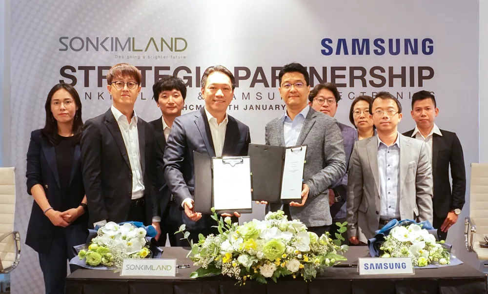 SonKim Land và Samsung Electronics ký kết hợp tác chiến lược ảnh 2