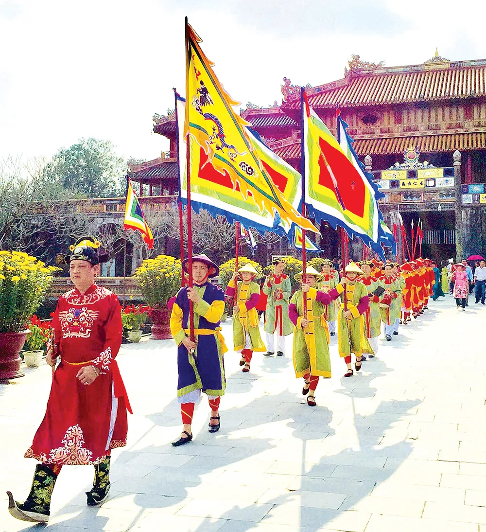 Nét đẹp lễ hội đầu Xuân Huế ảnh 1